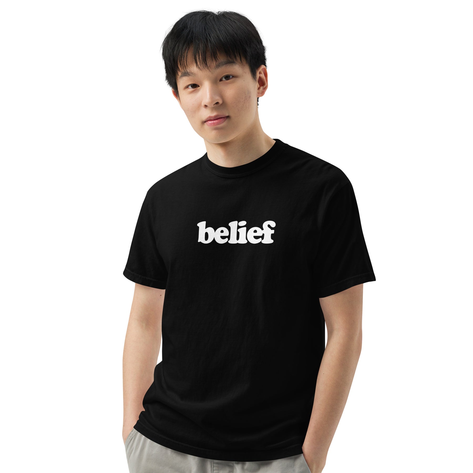 Belief Tee | Black & White