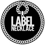 Label Necklace chain logo
